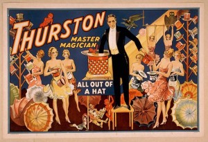 Howard Thurston, Unknown Magicians, Famous Magicians, The Society of American Magicians, Illusionists