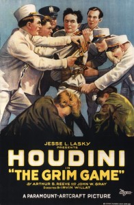 Harry Houdini in The Grim Game copy