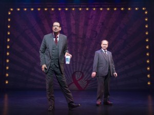 Penn & Teller take the stage on Broadway at the Marquis Theatre.