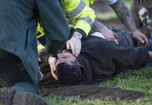 Antony Britton is Buried Alive