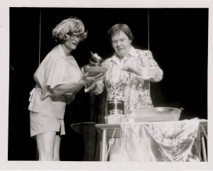 Ms. Tom Mullica and Fox in the Sands of Desert. Photo by Jim Henning