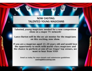 MAGIC Auditions