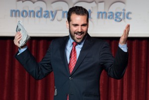 Harrison Greenbaum at New York's Monday Night Magic - Photo by Mike Maione