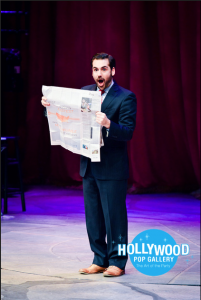 Harrison Greenbaum at the Westchester Broadway Theatre - Photo by Hollywood Pop Gallery