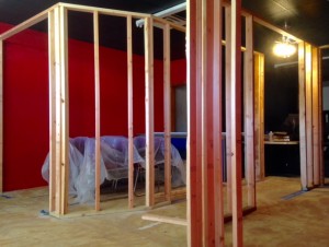 Preliminary construction begins