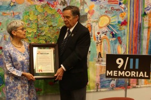 David Bowers Delivers Presidential Citation to 9-11 Museum