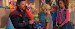 Doctor Strange Performs Magic For Kids